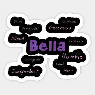 Bella Sticker